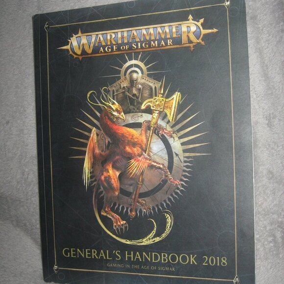 Warhammer Softcover Book 40,000 40K Age of Sigmar General's Handbook 2018 2409A6 - Picture 1 of 11